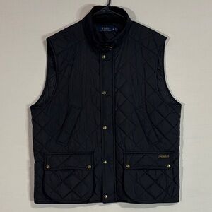 Polo Ralph Lauren Men’s Iconic Quilted Vest Black XL Polo RL & Co